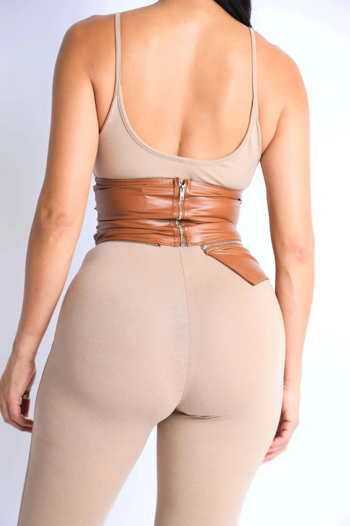 ZIPPER CORSET