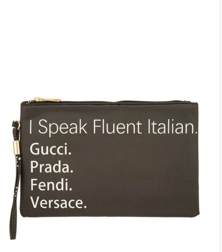 FLUENT ITALIAN CLUTCH