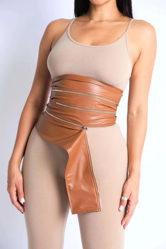 ZIPPER CORSET