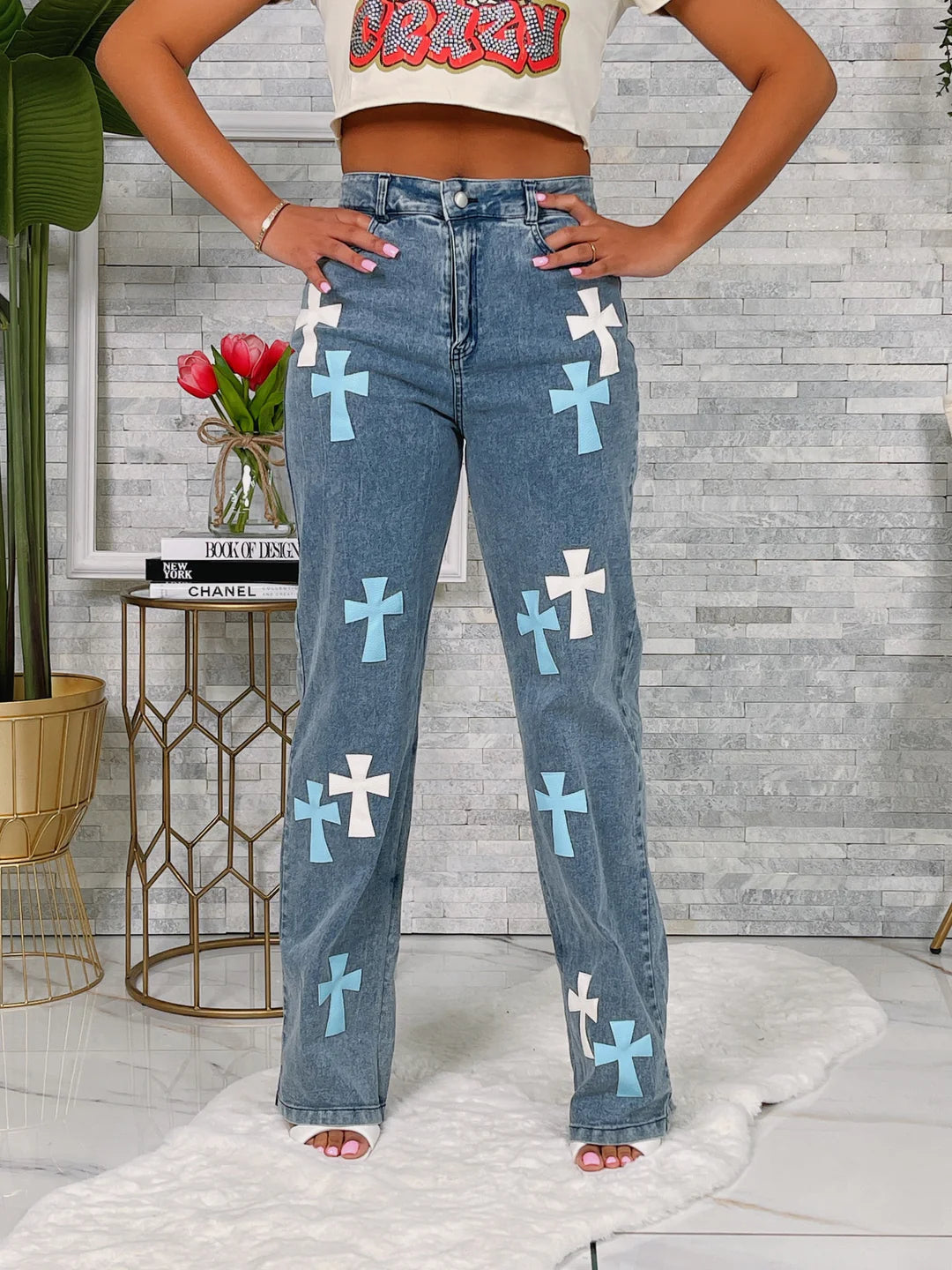 CROSS THEM OUT JEANS