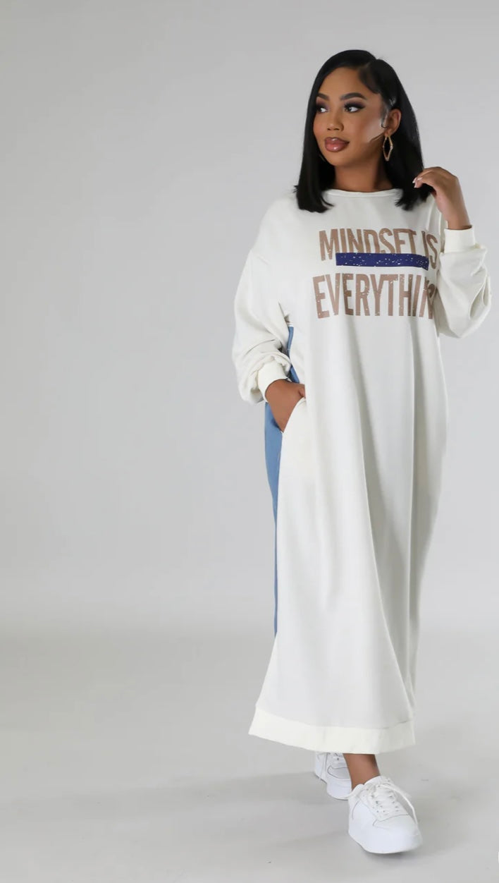 MINDSET IS EVERYTHING DRESS