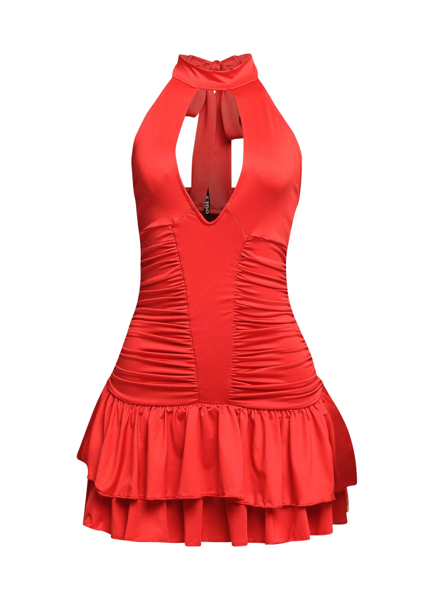 LIZIZO RUFFLE DRESS