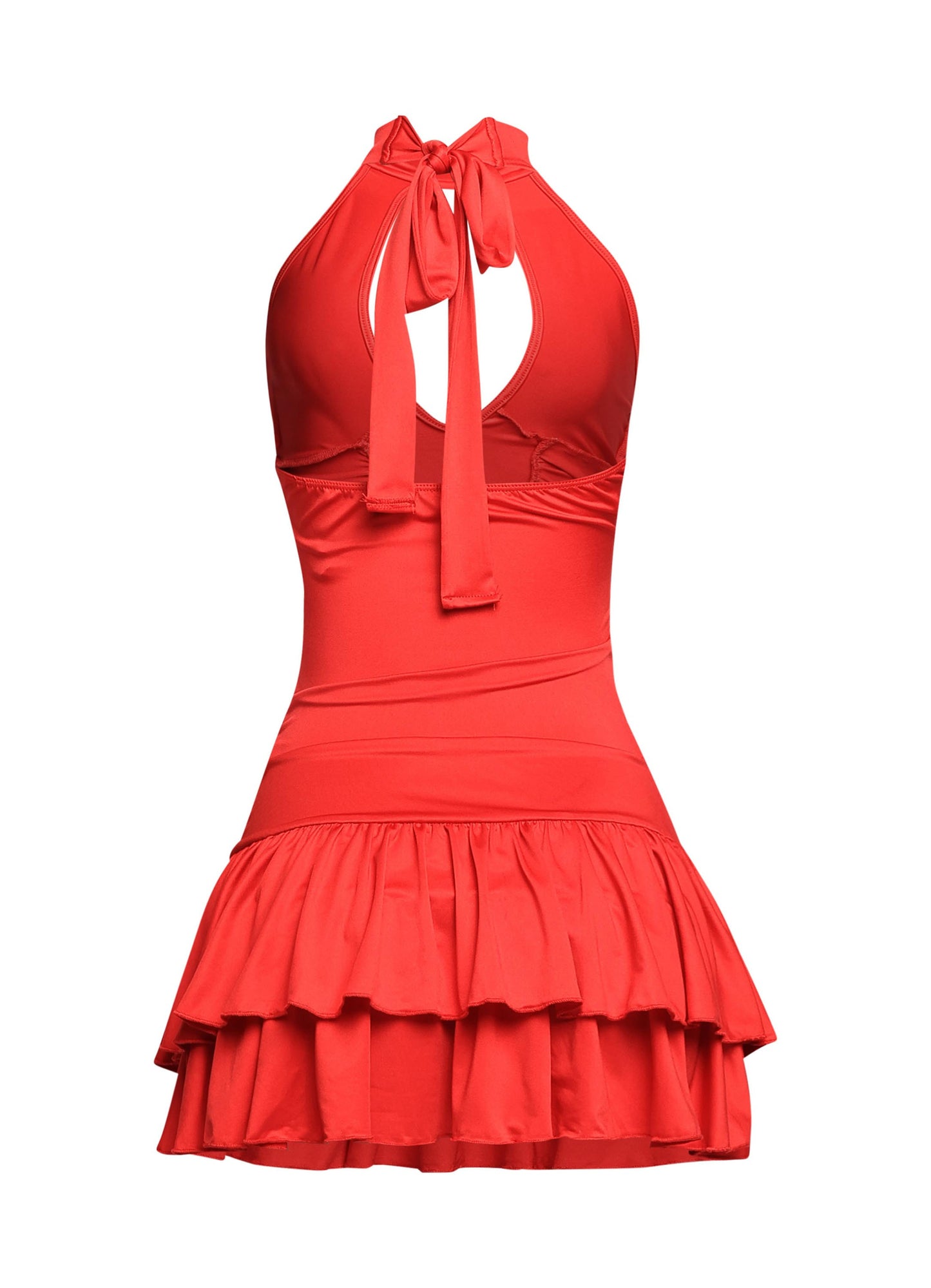 LIZIZO RUFFLE DRESS