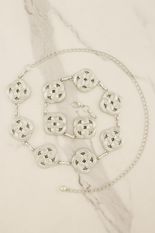 FLOWER CHAIN BELT